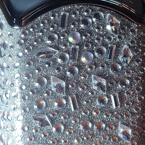New Bath & Body Works Silver & Gems Bling Foaming Hand Soap Holder - Picture 2 of 7